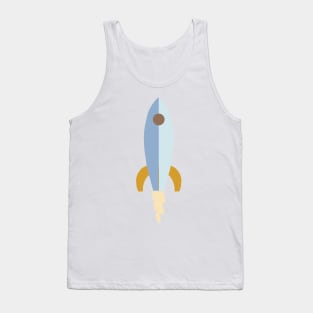 Rocket - Blue Tank Top